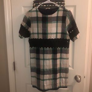 Plaid English Factory Dress